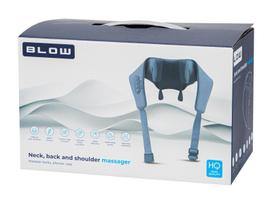 nugaros masazuoklis - BLOW RELAX Belaidis masažuoklis kaklui, pakaušiui ir nugarai su šildymu, 44-339# - 2 nuotrauka
