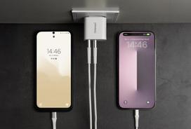 2 usb power adapteris - POWER ADAPTER 2XUSB-A/7802412 INTENSO - 2 nuotrauka