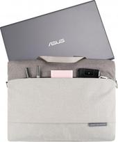 carre - Kompiuterio krepšys Asus Shoulder Bag EOS 2 Light Gray, 15.6 " - 4 nuotrauka