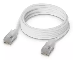 uacc cable patch el - Ubiquiti UACC-Cable-Patch-EL-C6A-2M-W Tinklo kabelis, permatomas, baltas, Cat6a 2m - 2 nuotrauka