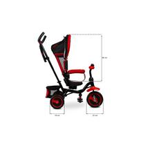 triratukai vaikams - triratukas Bambini triratukas bicicletta bambini tre ruote Timmy TOYZ - 3 nuotrauka