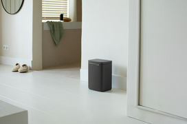 smelis - Brabantia Bo Waste Bin 4l Matt Black - 4 nuotrauka