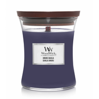 woodwick - WoodWick Mini Hinoki Dahlia aromatinė žvakė - 85 g. - 2 nuotrauka