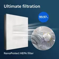oro drekintuvo filtras - Philips FY1410/30 - 3 nuotrauka