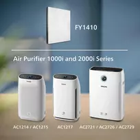 oro drekintuvo filtras - Philips FY1410/30 - 4 nuotrauka