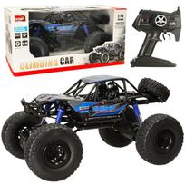 rc cars - RoGer RC Crawler Climbing Toy Car 1:10 4WD 48 cm Mėlynas (Blue) - 1 nuotrauka
