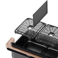 air fryer - Cosori Dual Basket TwinFry CAF-TF101S-AEUR 10L Juodas (Black) - 6 nuotrauka
