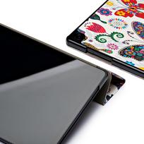 tab a8 deklas - Samsung X200/X205 Tab A8 10.5 2021 dėklas Smart Leather butterfly - 4 nuotrauka