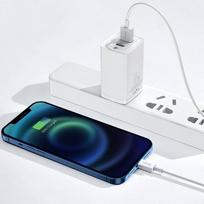 usb lightning laidas baseus - Baseus CALYS-B02 Superior 2.4A Lightning White - 3 nuotrauka