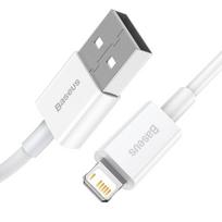 usb lightning laidas baseus - Baseus CALYS-B02 Superior 2.4A Lightning White - 5 nuotrauka