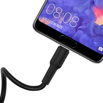 usb c pakrovejas - USB kabelis Borofone BX30 Type-C 1m silikoninis juodas - 4 nuotrauka