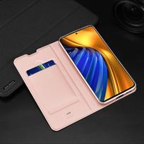 telefonas poco - Dux Ducis Skin Pro Xiaomi Poco F4 5G tamsiai mėlynas - 3 nuotrauka