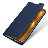 telefonas poco - Dux Ducis Skin Pro Xiaomi Poco F4 5G tamsiai mėlynas - 18 nuotrauka