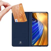 telefonas poco - Dux Ducis Skin Pro Xiaomi Poco F4 5G tamsiai mėlynas - 20 nuotrauka