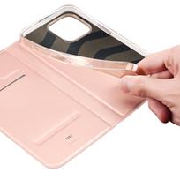 telefonas poco - Dėklas Dux Ducis Skin Pro Xiaomi Redmi 11A/12C/Poco C55 rožinis-auksinis - 6 nuotrauka