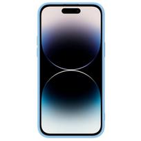 apple iphone 14 plus - Dėklas Nillkin CamShield Silky Magnetic Silicone Apple iPhone 14 Plus šviesiai mėlynas - 3 nuotrauka