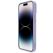 iphone 14 silikoninis deklas - Nillkin CamShield Silky Magnetic Silicone Apple iPhone 14 Plus šviesiai violetinis - 4 nuotrauka