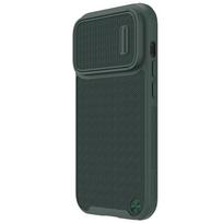 deklas apple iphone 14 - Dėklas Nillkin Textured Case S Apple iPhone 14 žalias - 4 nuotrauka