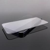 vision pro - Full Screen Tempered Glass with Frame Case Friendly Wozinsky Full Glue iPhone 15 Pro - Black - 10 nuotrauka