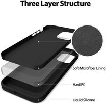 iphone 15 plus silicone case - Mercury iPhone 15 Plus, silikoninis, juodas - 4 nuotrauka