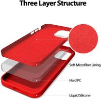 iphone 15 plus silicone case - Mercury iPhone 15 Plus, silikoninis, raudonas - 3 nuotrauka