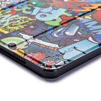 galaxy tab a9 - Smart Leather Samsung X110/X115 Tab A9 8.7 graffiti - 2 nuotrauka