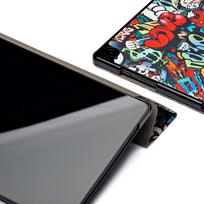 galaxy tab a9 - Smart Leather Samsung X110/X115 Tab A9 8.7 graffiti - 4 nuotrauka
