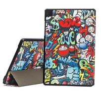 galaxy tab a9 - Smart Leather Samsung X110/X115 Tab A9 8.7 graffiti - 5 nuotrauka