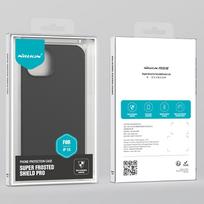 iphone 15 pro blue - Nillkin "Super Frosted Pro Back Cover Apple iPhone 15 Plus" Blue - 2 nuotrauka