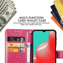 samsung galaxy a356 - HQ Flower book case for Galaxy A53 5G A536 Pink - 2 nuotrauka