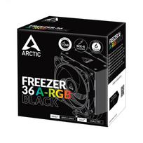 arctic freezer 36 cpu cooler - Arctic Freezer 36 A-RGB Black - 4 nuotrauka