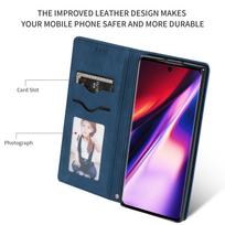 poco c75 telefonas - Xiaomi Redmi 14C / Redmi A4 / Poco C75 Dėklas Business Style Tamsiai Mėlynas (Dark Blue) - 6 nuotrauka