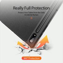 tab s10 ultra - Dėklas Dux Ducis Domo Samsung Galaxy Tab S8/S9/X920 Tab S10 Ultra juodas - 5 nuotrauka
