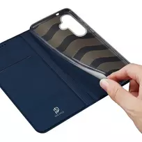 pinigine telefono deklas - Dux Ducis Skin Pro Maks grāmatiņa priekš Samsung Galaxy S25 S931 Blue - 3 nuotrauka