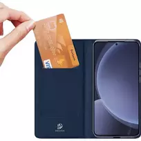 pinigine telefono deklas - Dux Ducis Skin Pro Maks grāmatiņa priekš Samsung Galaxy S25 S931 Blue - 5 nuotrauka