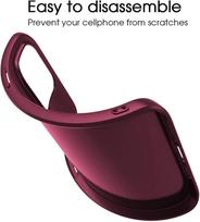 note 14 pro plus - Xiaomi Redmi Note 14 Pro 5G / Poco X7 Dėklas X-Level Guardian - Tamsiai Raudonas (Dark Red) - 3 nuotrauka
