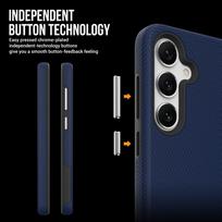 telefonas a55 - Perfectionists Triangle Case Samsung A55 5G Tamsiai Mėlynas (Dark Blue) - 3 nuotrauka