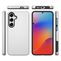 a56 samsung telefonas - Perfectionists Triangle Case Samsung A56 5G Sidabrinis (Silver) - 5 nuotrauka