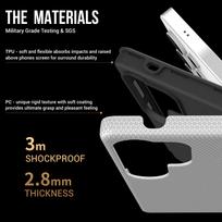 samsung s22 ultra 5g - Perfectionists Dėklas Samsung Galaxy S22 Ultra 5G Triangle Case Sidabrinis (Silver) - 4 nuotrauka