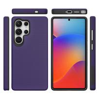 telefonas galaxy s25 ultra - Samsung Galaxy S25 Ultra Perfectionists Triangle Case - Violetinis (Purple) - 5 nuotrauka