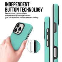 iphone 13 pro max deklas - Perfectionists Triangle Mag Case Apple iPhone 13 Pro Max Žalias (Green) - 4 nuotrauka