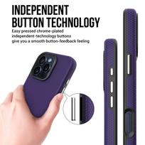 iphone 14 violetine - Perfectionists Triangle Mag Case Apple iPhone 14 Pro violetinis - 4 nuotrauka