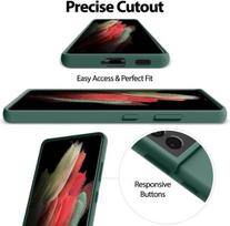 a56 samsung telefonas - Mercury Silicone Case Samsung Galaxy A56 Tamsiai Žalias (Dark Green) - 4 nuotrauka