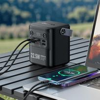 hoco power bank - Hoco J152 80000mAh 22.5W + PD20W Juodas (Black) - 4 nuotrauka