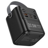 hoco power bank - Hoco J152 80000mAh 22.5W + PD20W Juodas (Black) - 5 nuotrauka