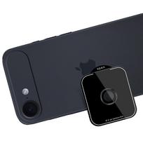 air iphone stikliukas - Apsauginis stikliukas kamerai 3mk Lens Pro Apple iPhone 17 Air juodas - 5 nuotrauka