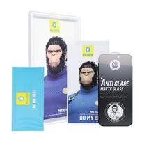 mr monkey 5d - LCD apsauginis stikliukas 5D Mr. Monkey Glass (Strong Matte) Apple iPhone 14 Pro Max juodas - 2 nuotrauka