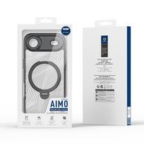 apple air deklas - Dux Ducis "Aimo Mag Stand" dėklas su magnetiniu žiedu skirtas Apple iPhone 17 Air - Juodas (Black) - 2 nuotrauka