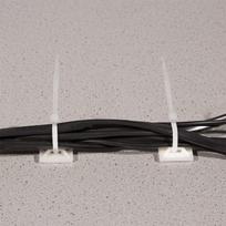 plokstes laikiklis -  Logilink Cable Tie Mounts 20x20 mm KAB0042 100 pc(s) - 3 nuotrauka