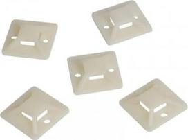 plokstes laikiklis -  Logilink Cable Tie Mounts 20x20 mm KAB0042 100 pc(s) - 5 nuotrauka